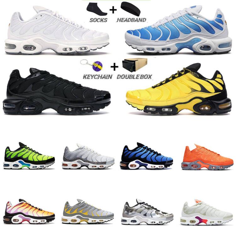 

2022 Mens Running Shoes Athletic Trainers Clear Sole TN Plus Olive White Silver Des Chaussures Shoe Tns Tennis Triple Black Volt Atlanta Gradient RedMens Sneakers, Color#28