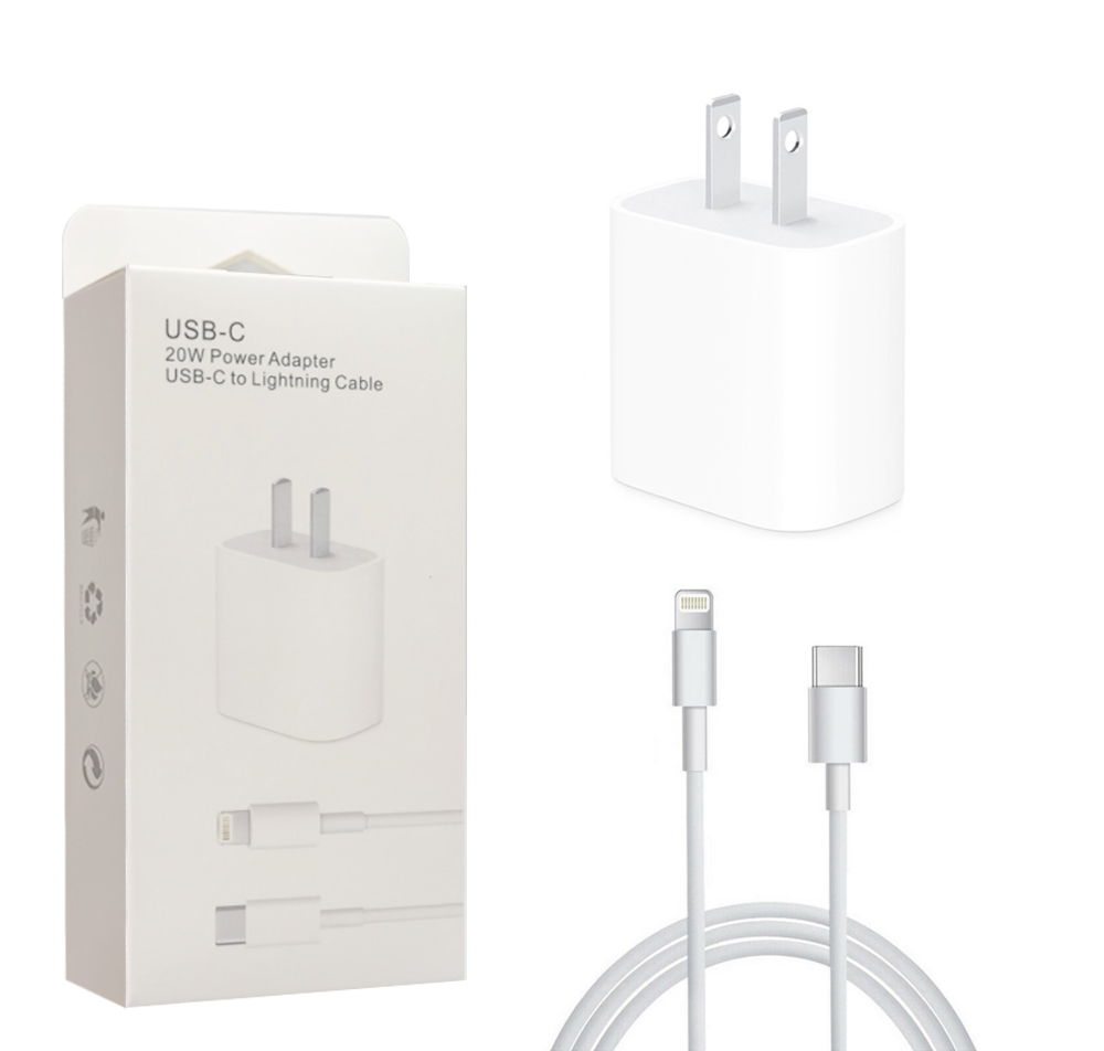 

PD 20W USB Charging Port Portable Cell Phone Adapters Mobile Phones Fast Charge Station With 1 meter type-C data cable and package pack by yourself