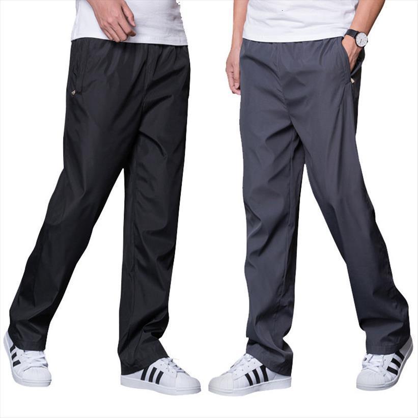 

quick drying elastic waist women pant summer breathable polyester sport straight sweatpants, Black