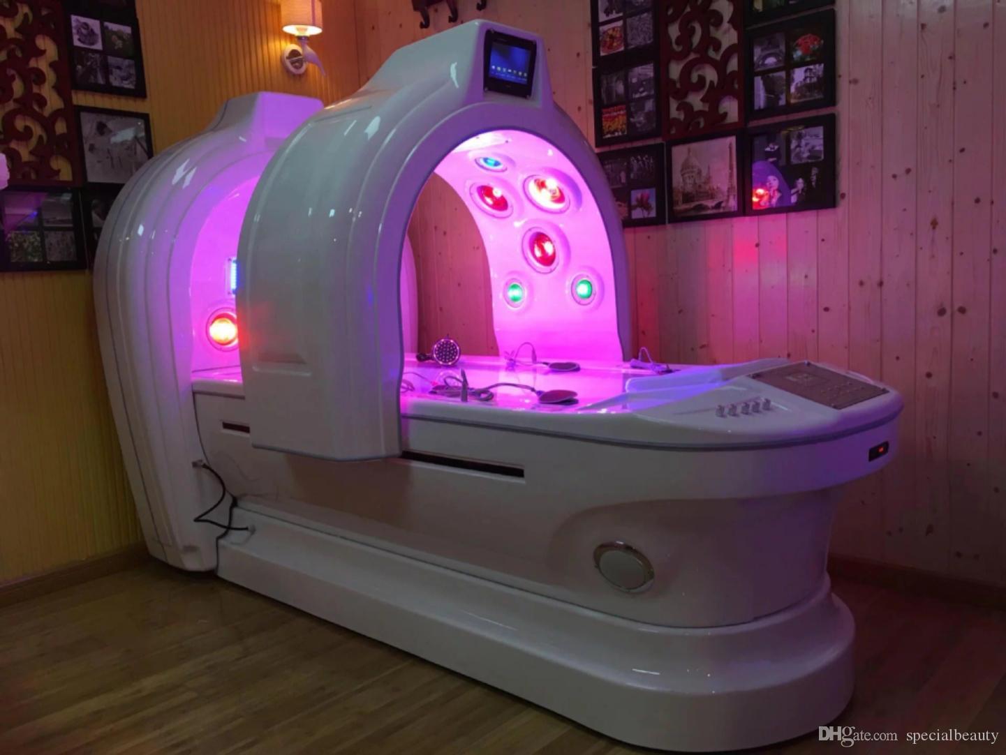 

Multifunctional spa capsule / infrared steam sauna LED Skin Rejuvenation bed