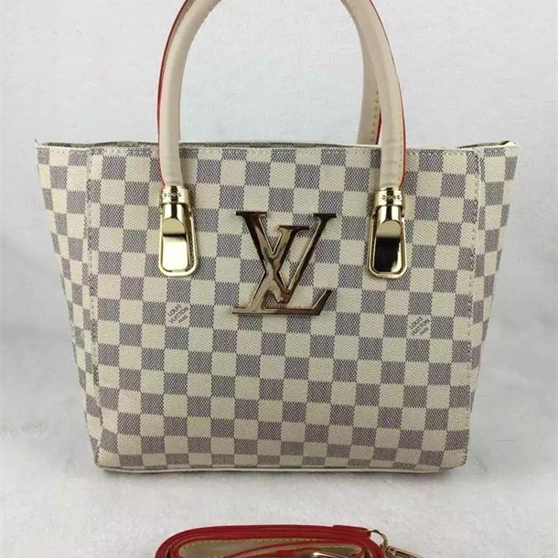 

Authentic ladies checkerboard KENSINGTON shopping bag leather shoulder bag top quality evening package famous brands handbag classic tote