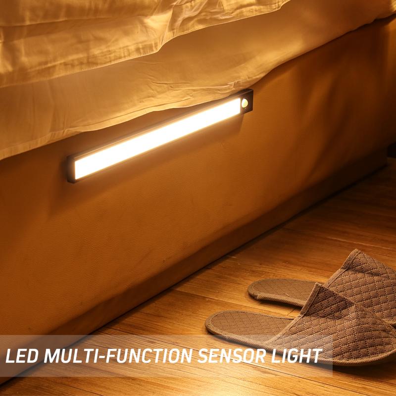 

Night Lights 20/30/40CM LED Multi-Function Motion Sensor Light Bedroom Wardrobe Under Cabinet Lighting Wireless Closet Lamp