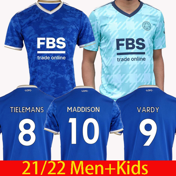 

21 22 Leicester Soccer Jerseys VARDY IHEANACHO 2021 2022 TIELEMANS MADDISON Football Shirt AYOZE SOYUNCU city BARNES NDIDI men Jersey kids kit, 21/22 home