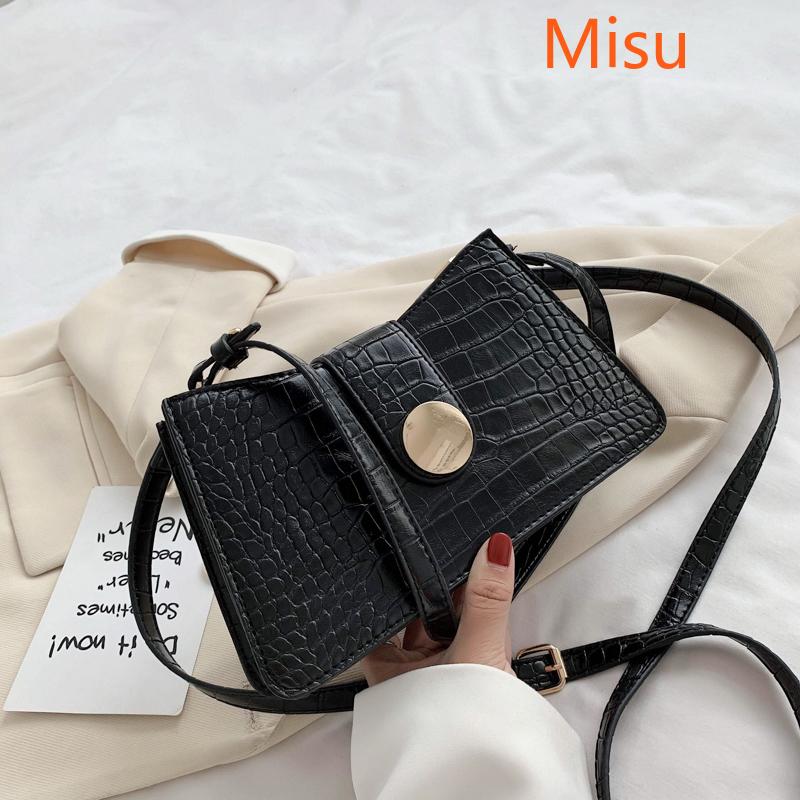 

Crocodile pattern Design PU Leather Crossbody Bags For Women 2021 Fashion Shoulder Messenger Bag Lady Travel Handbags and Purses, Sky blue1