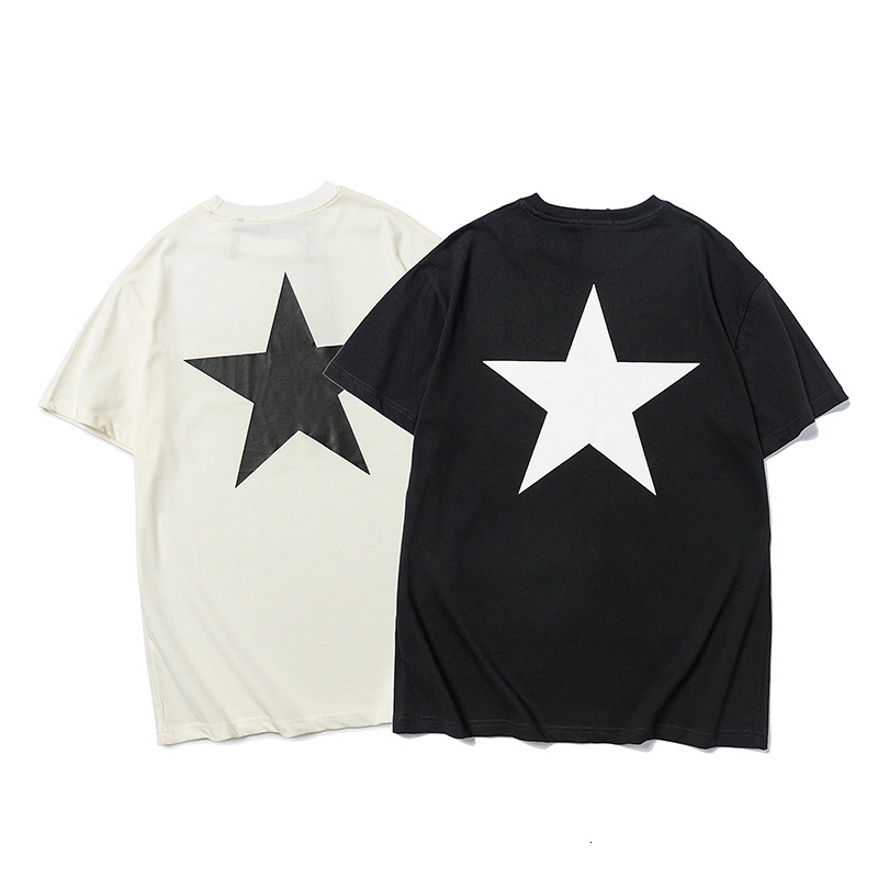 

2021 New Fg Basic Los Angeles Angel Reflective Printed Women' Men' Hip Hop Celebrity Cotton T-shirt 490k, Photo 2