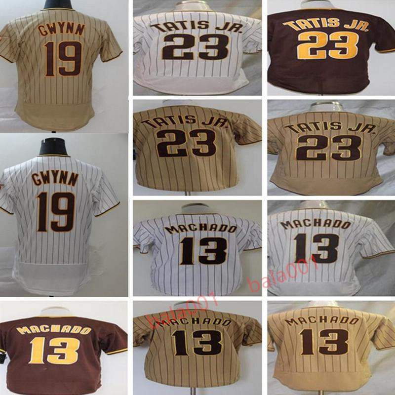 

San Diego Jerseys 23 Fernando Tatis Jr. 13 Manny Machado Baseball Jerseys Padres Mens 2022 Stitched Size S-3XL, Choose the options