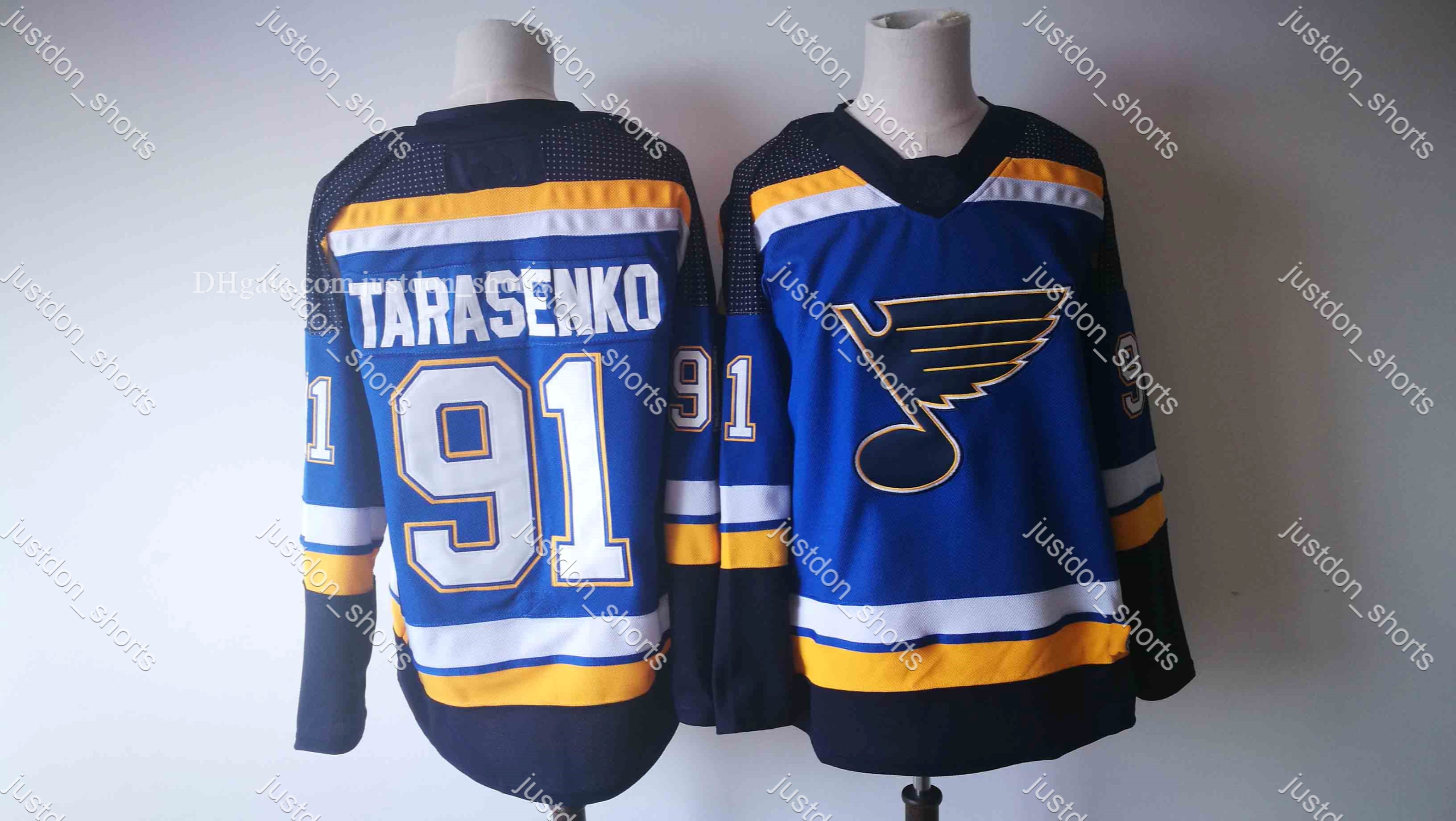 

Mens 91 Vladimir Tarasenko 2021 Stanley Cup Champions Patch St. Louis Blues Brayden Schenn Alex Pietrangelo Binnington Ryan OReilly Ice Hockey Jerseys Shirts, Shows