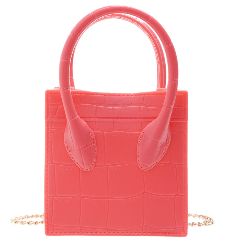 

Women's Handbag Fashion Coin Purse Pink Jelly Candy Wallet High-quality PVC Waterproof Smiley 3D Creative Key Case Mini Girl's Tote 2118, Only freight difference
