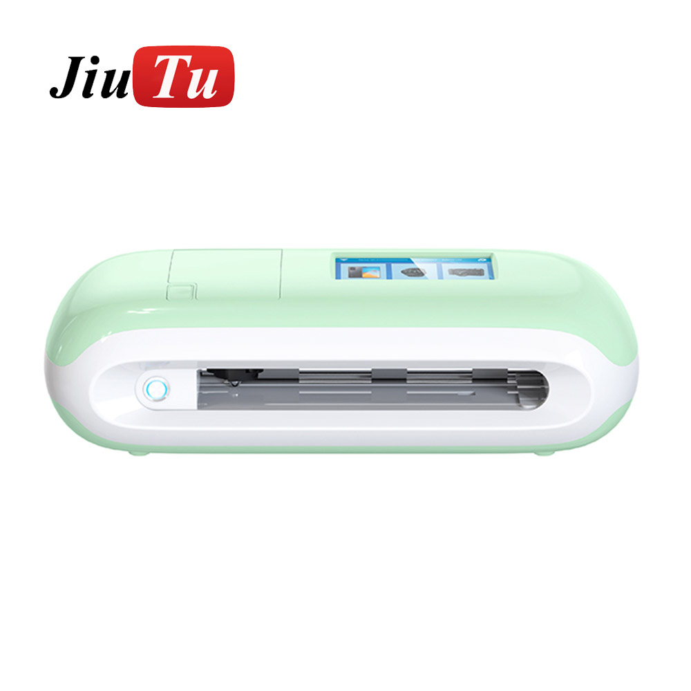 Jiutu Newest Film Mini Cutting Machine Protector Hydrogel For iPhone Samsung Screen Cutter Plotter-image-697251238