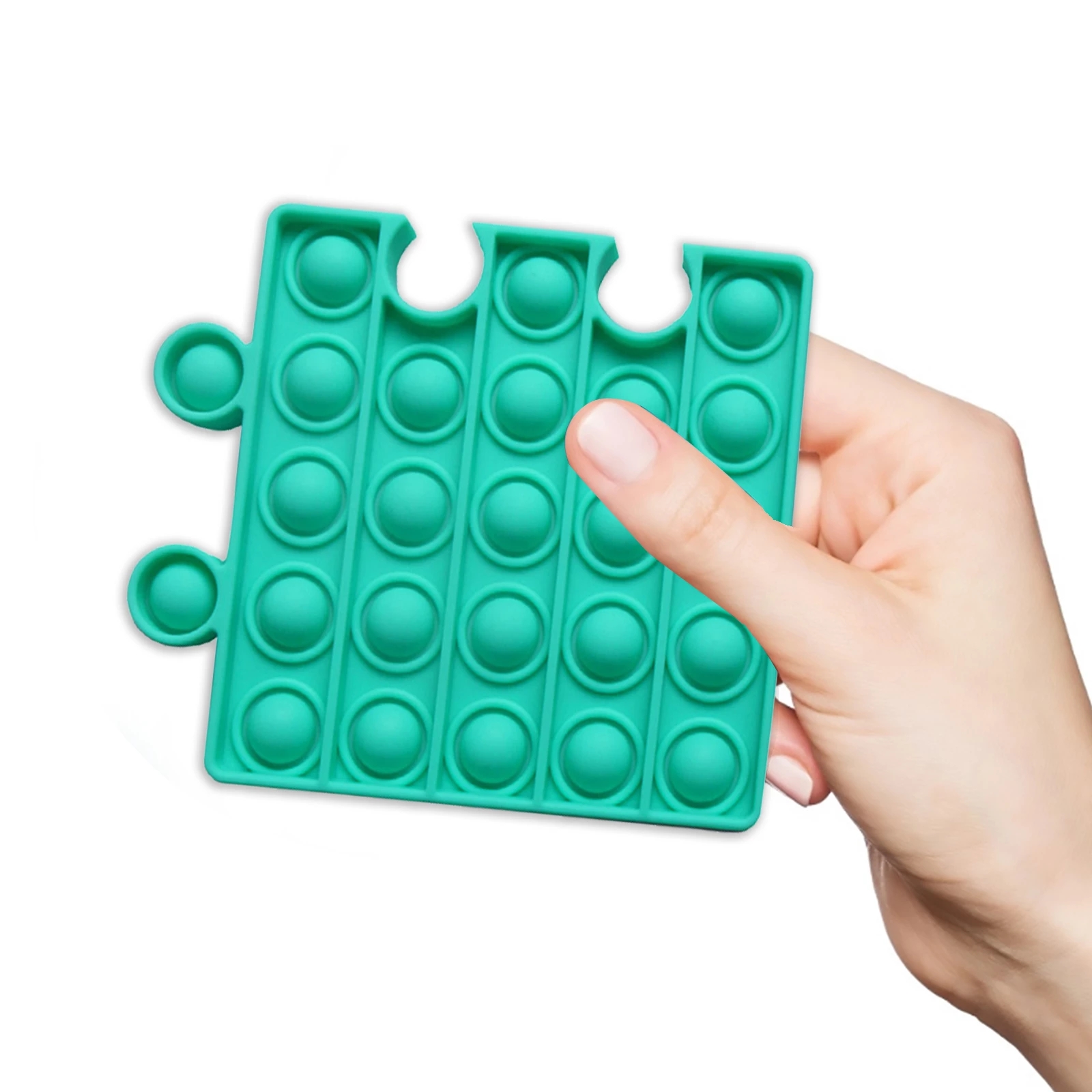 Push It Bubble Sensory Toy Party Favor Vent Stress Reliever Puzzle Soft Decompression Fidget Anti-Stress Squeeze Fun Toys-image-389225383