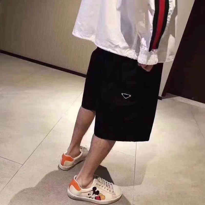 

Men's Shorts short 20ss European men classic luxury fashion pant sweat pants Technical material double-sided large pcomfortable street lovers thigh SK33, Black