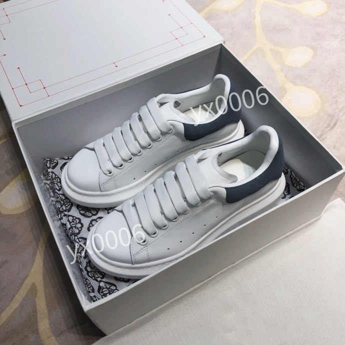 

Platform Casual Shoes 35-45 Men Women Leather Lace Up Sneakers Luxury White Black Velvet Suede Trainers Jogging Walking hl210210, Choose the color