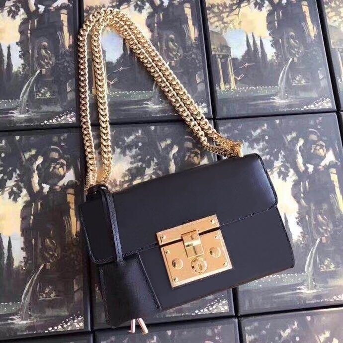 

Shoulder Bag designer handbags Wholesale classic chain purse Flap clutch Handbag for women Evening Bags Excellent Quality Leather, All black embossed
