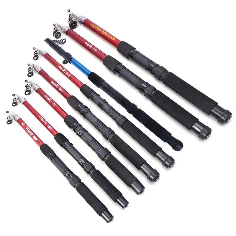 

Boat Fishing Rods Rod Fiberglass Pole Casting 1.5-4.5m Tackle Spinning Portable Drop Ship