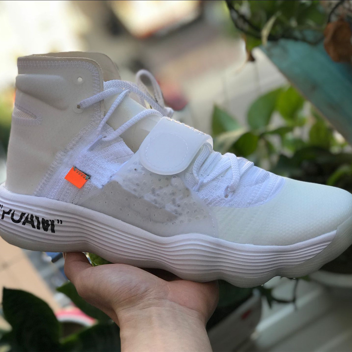 

designer men and mens crystal mesh high canvas shoes outdoo HYPERDUNK FOAM White DUNK