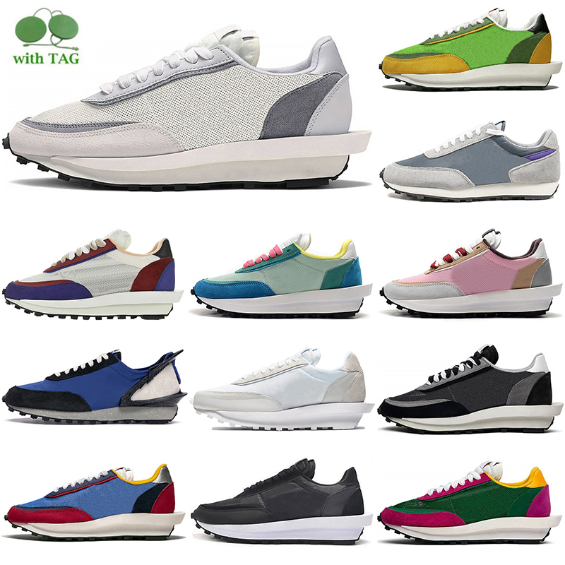 

Cheaper arrival LDV running shoes mens womens Vaporwaffle zapatos hyper grape Coast Ldwaffle white Nylon popular men outdoor sports sneakers