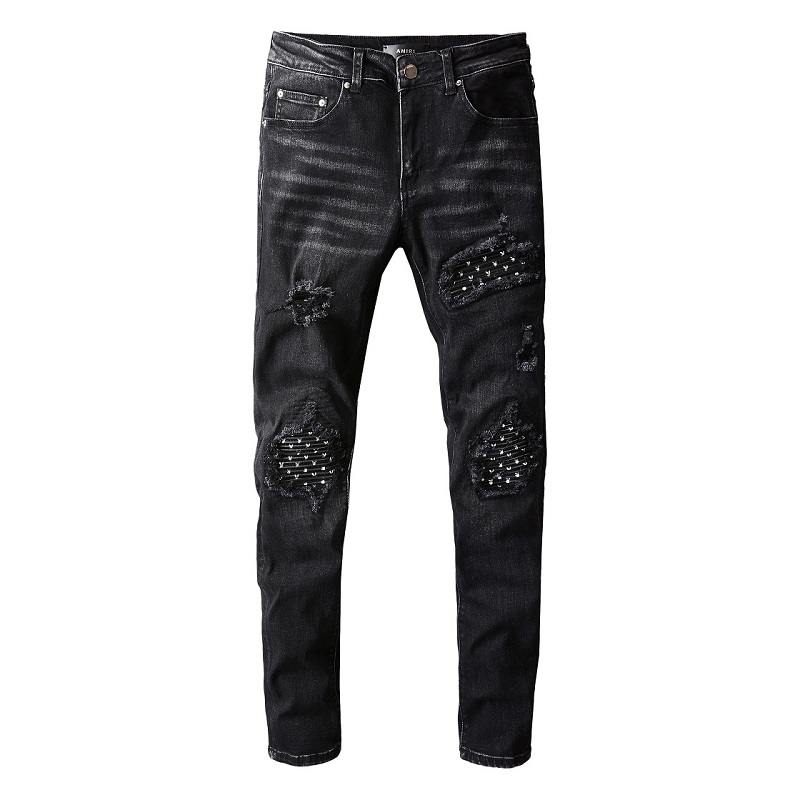 

20SS Mens Designer Jeans Distressed Ripped Biker Slim Fit Motorcycle Denim For Men s Top Quality Fashion jean Mans Pants pour hommes #803, Get more plz contact