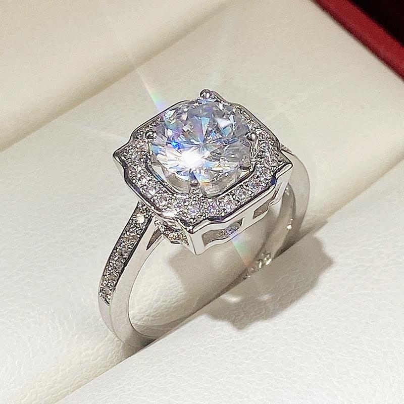 

Wedding Rings CAOSHI Luxury Female Finger With Dazzling Zirconia Delicate Design Elegant Women's Bands Graceful Accessories Gift, Slivery;golden