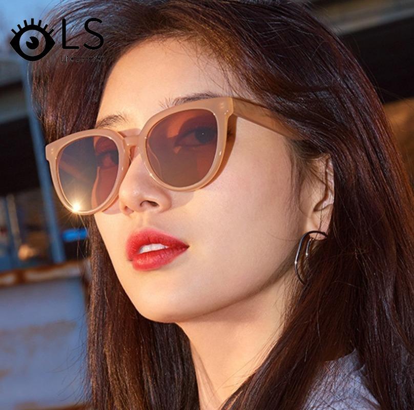 

Sunglasses LS Female Ladies Eyewear Luxury Square Women Brand Designer Sun Glasses UV400 Vintage YB096