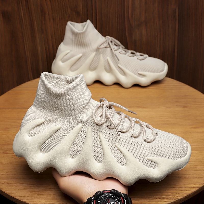 

Designer Running Shoes Low and High Top Breakable Black White Yeeze Dunks for Man and Woman Sneakers Spring Fall, Black low