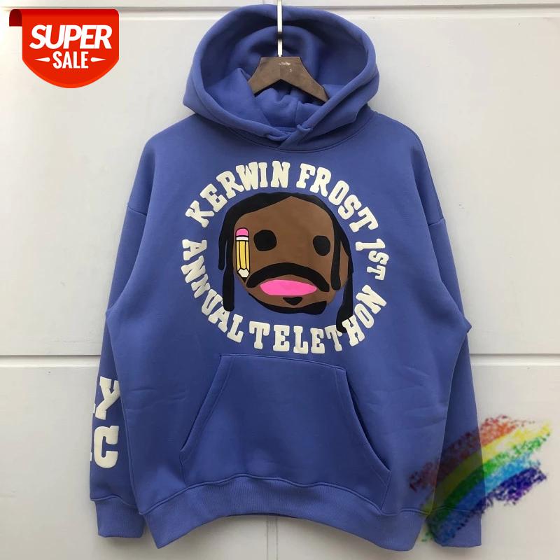 

3D foam printing CPFM.XYZ Hoodie Hooded Men Women Top Quality Cotton Vintage PINK BLUE CPFM.XYZ FOR FROSTPullovers #9h6u, Black
