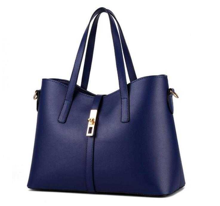 

CLASSIC FLOWER HBP Fashion women handbag totes bag shoulder bags ladies retro Purse Deep Blue color, Red