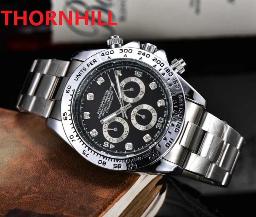 

All dials working Stopwatch Men Watch Luxury Full Stainless Steel Watches Calendar Top Brand Quartz Military Analog Fashion classic atmosphere Clock, As pic