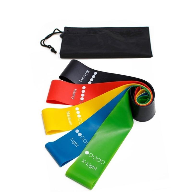 

Printed Latex Pull Ring Resistance Band Pull Ring Fitness Exercise Suit Yoga Belt Band Stretch Resistance, Red