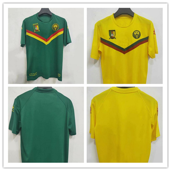 

21/22 Cameroon Soccer Jersey 2021 Home Blue #9 Eto'o #10 ABOUBAKAR Shirt Toko Away National Team Football uniform