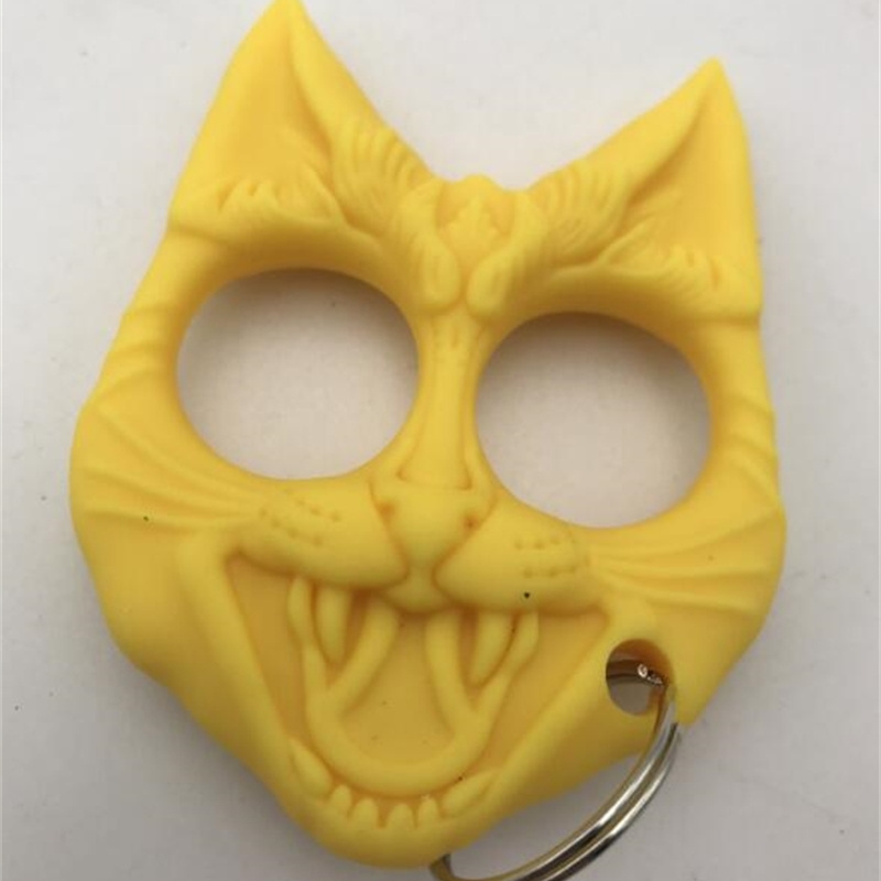 

Brand New Cat Brass knuckles Dusters Fist Deductions for Self-defense personal Security Bottle Opener EDC tools