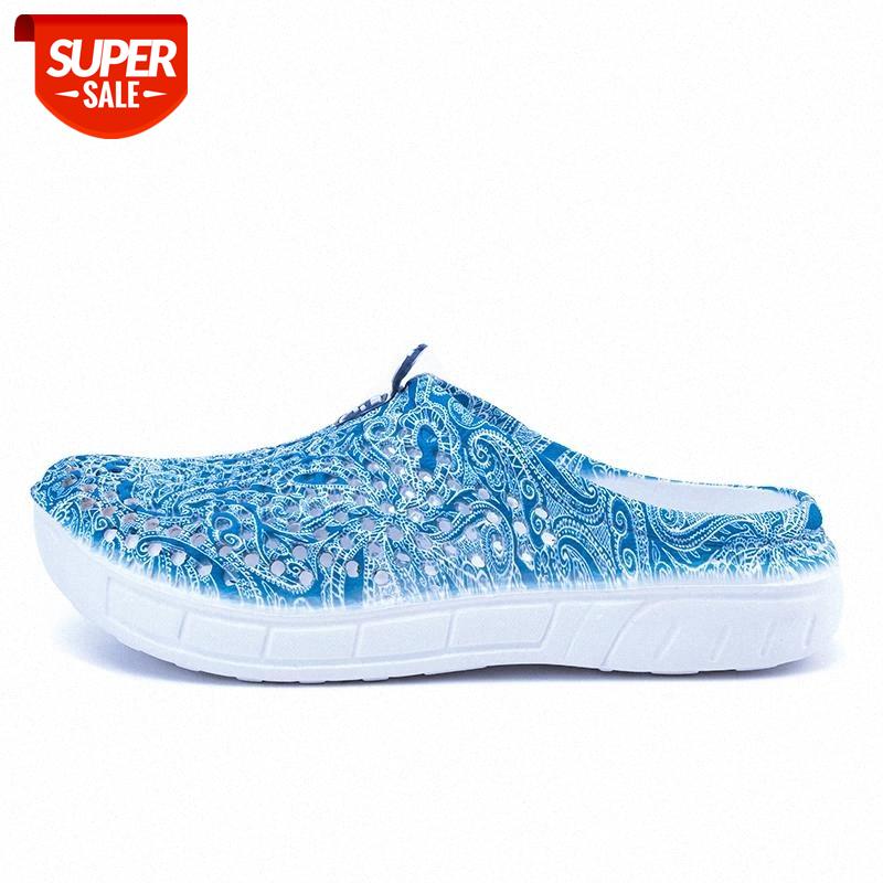 

New Women Summer Shoes Beach Sandals Women Hollow Slippers Flip Flops Light Sandalias Mule Clogs Slides Ladies Flats Shoes #KC56, Black