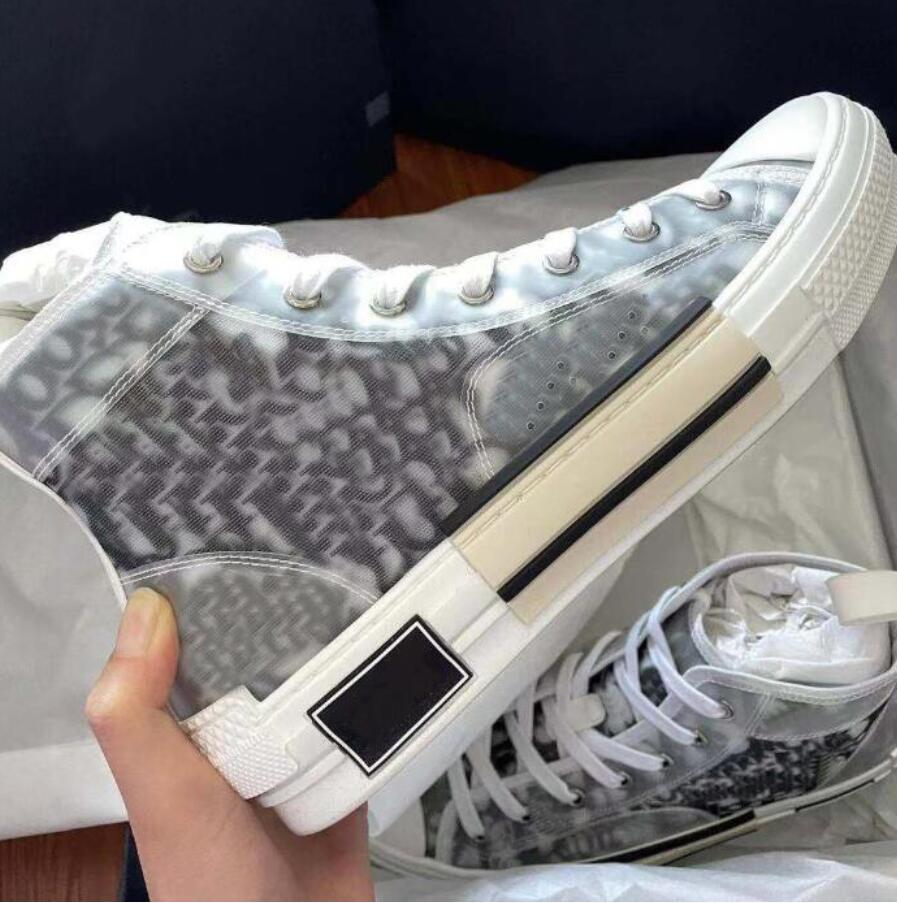 

2021 Top quality designers casual shoes oblique technology B23 canvas trainers mens womens luxury pairs outdoor platform Trainer sneaker, Color 31