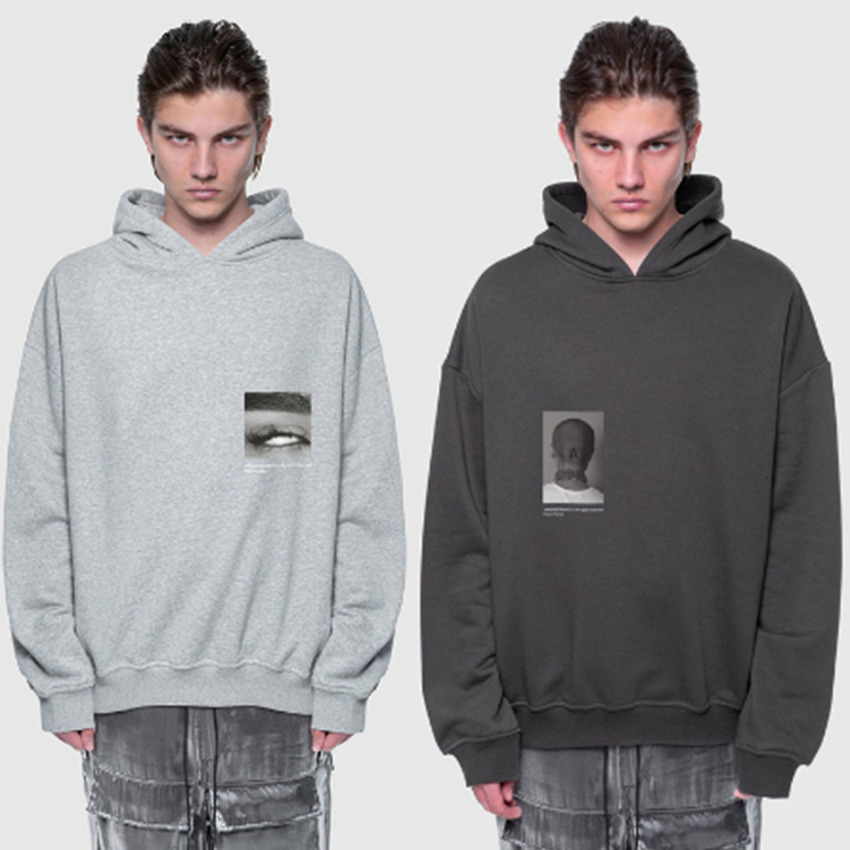 

2021 New Heavy Fabric Vintage Hoodie Hoody Men Women 1:1 Character Photo Printing Arnodefrance Pullover Sb8m