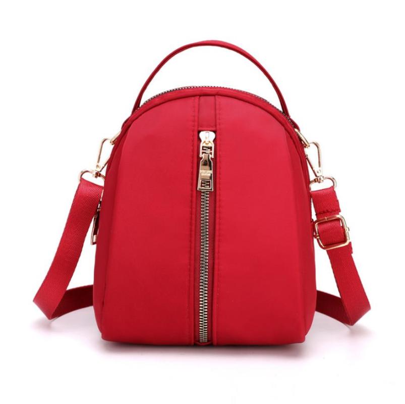 

YILUNXI Mini women's nylon one-shoulder bag Waterproof female cross-body bag Zipper casual woman single-shoulder Fashion, Color same picture