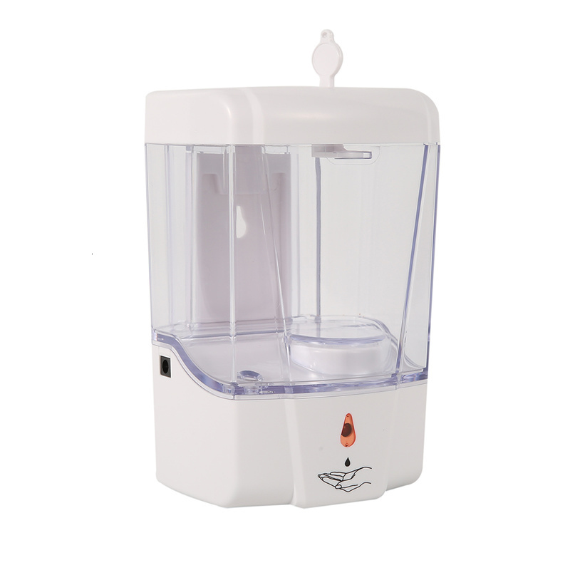 

2021 New 700ml Automatic Touchless Liquid Soap Hand Sanitizer Detergent Dispenser Attached to Bathroom Kitchen Wall 4tlq