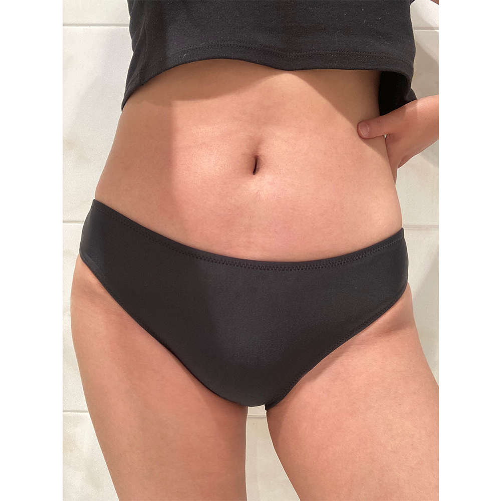 

Lunamy 2020 Classic Bottoms Swimwear Women Swimsuit Shorts Sexy Solid Color Brazilian Bikini Panties Swimming Briefs, White;black