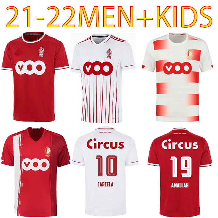 

Standard Liège RASKIN Soccer Jersey 2021 22 R.Standard Liege 100 years LAIFIS VANHEUSDEN CARCELA Maillots De Foot AMALLAH LESTIENNE Football Shirt, Bzlr0003