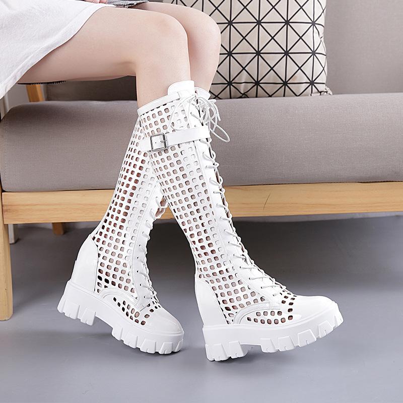 

all-match high-heeled Sexy Slim boots Women's 2021 Summer and, Black