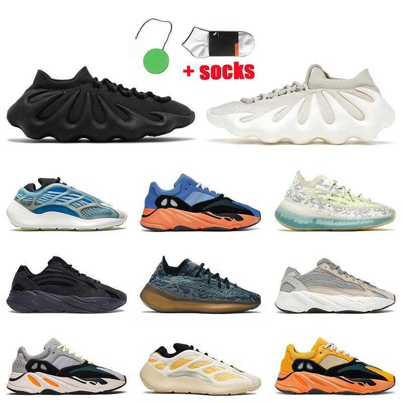 

Designer Brand Yeezys 450 ADDS Women Mens Running Shoes Kanye West Yeezy Cream Enflamme Cloud White Dark Slate Resin Alien Blue Static, 23
