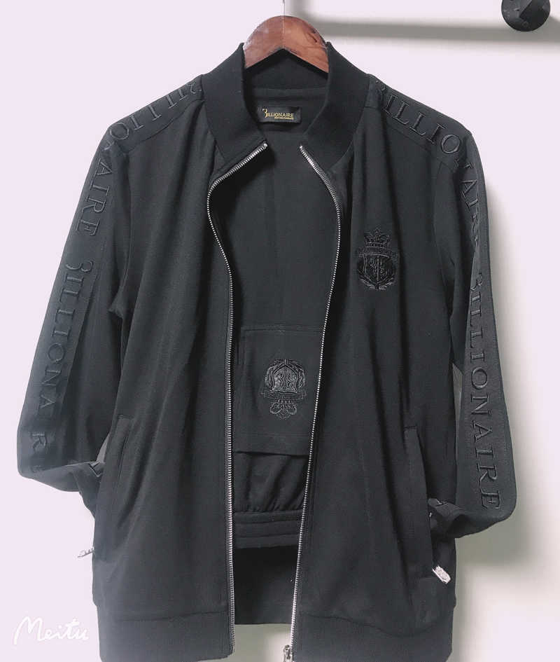 

Billionaire Sportswear Tracksuits Snake Set Men Spring Thin High Quality Embroidery Zipper Outdoor Big Size M-3xl, Black