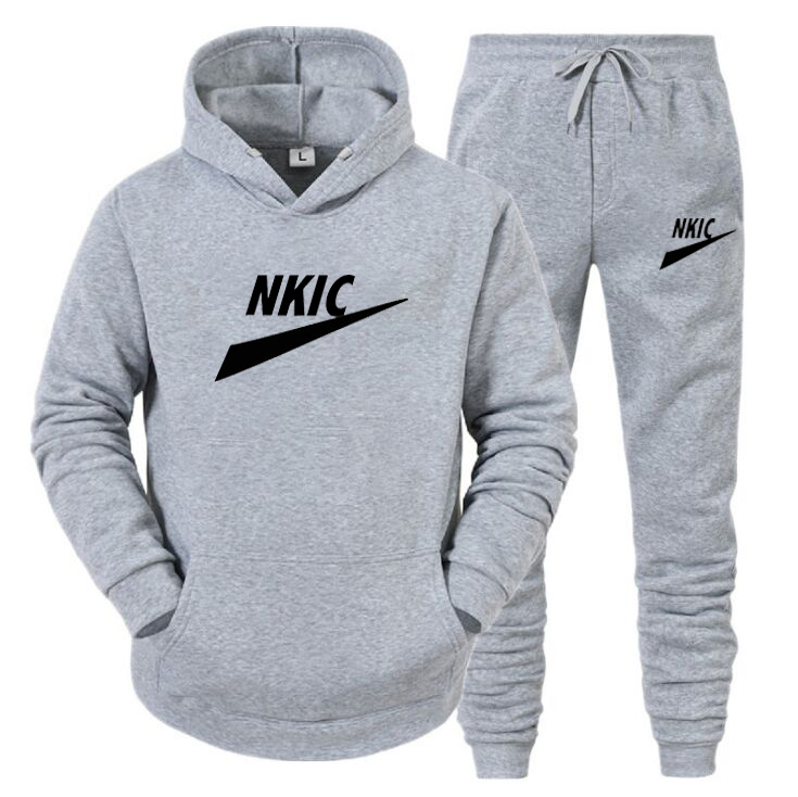 

Mens 2 Piece Tracksuit Hoodies Jacket Hoodie+Sweatpant Suit Men Pullover Hoody Fashion Streetwear Clothes Male Brand Hooded Set
