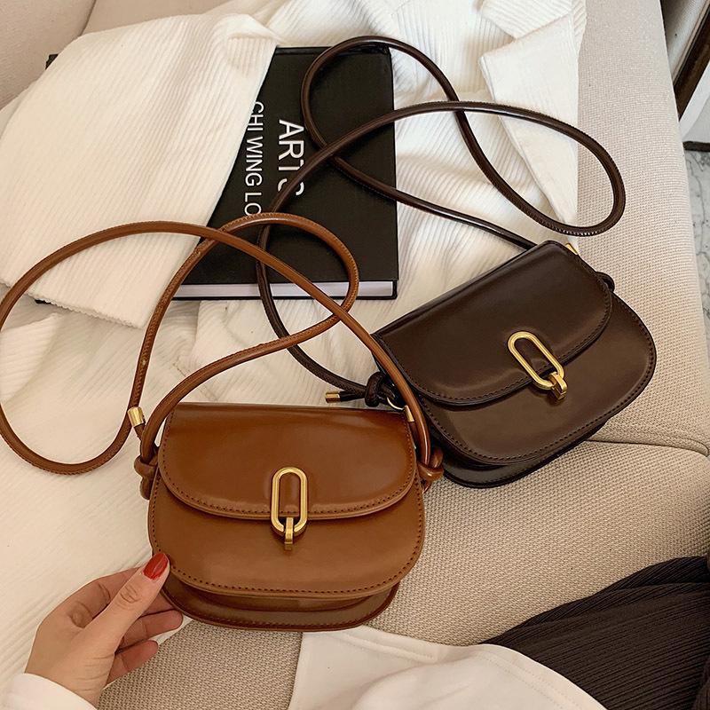 

Female bag autumn and winter new wave fashion net red messenger bag retro western ins single shoulder