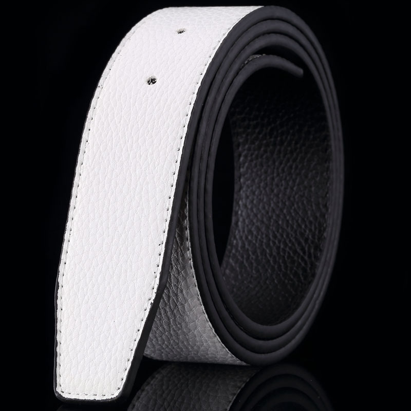 

H!H!H! men and women Belts High Quality 2020 leather Business Casual Buckle Strap for Jeans ceinture HMS, Black;brown