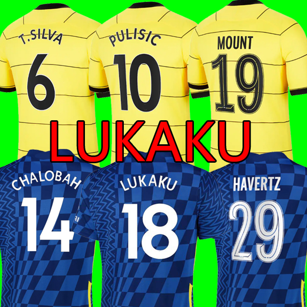 

21 22 chelsea CHALOBAH LUKAKU soccer jerseys T.SILVA PULISIC KANTE 2021 2022 CFC KOVACIC top Football kits shirts MOUNT CHILWELL ZIYECH WERNER shirt Men + Kids uniforms, Away patch