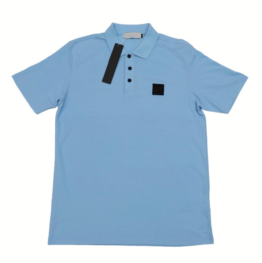 

Men's Polos T-Shirts Top Quality Short Sleeved Summer Cotton Embroidery Luxury T Shirt New Designer Polo High Street Tee, Red