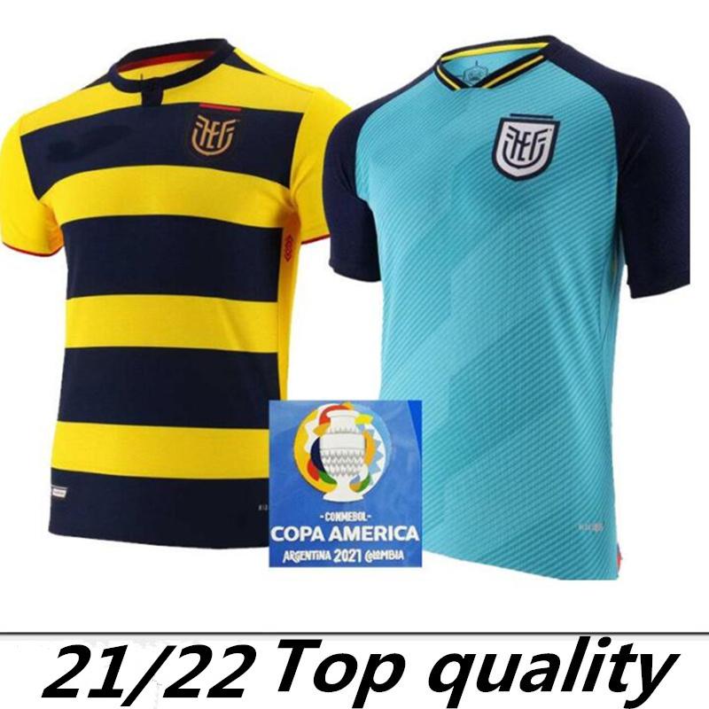 

Ecuador soccer jerseys 2122 Copa America VALENCIA HINCAPIE ESTUPINAN football jersey A.PRECIADO PLATA ESTRADA M.CAICEDO national team shirts Camiseta de Equador, Green