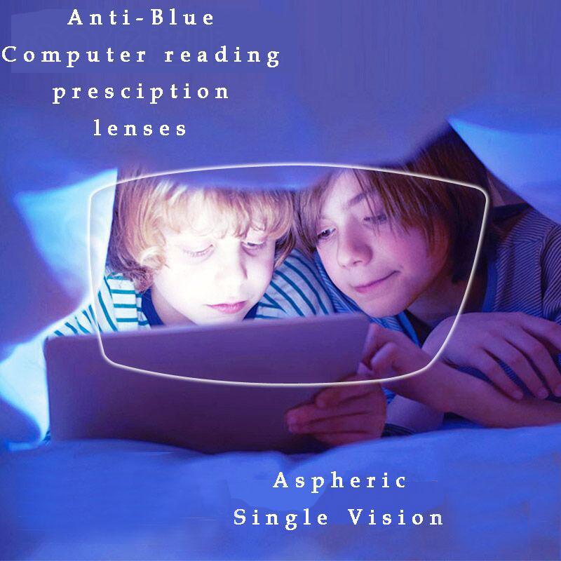 

Other Fashion Accessories 1.67 Index Anti-Blue Ray Prescription Optical Eyeglass Spectacles Lenses 1 Pair Rx-able Free Assembly With Glasses