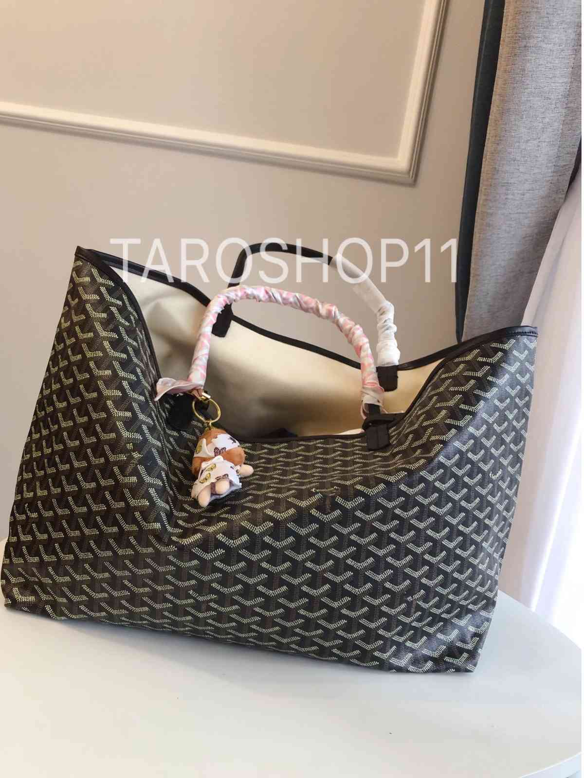

shopping Goya travel dog tooth Tote light Mommy cow leather hand-held shoulder Bag