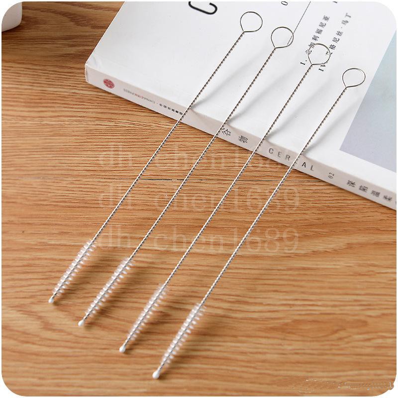 

Stainless steel straw cleaning brush Brushes 175MM 200MM 240MM Nylon Straw Brush Drinking Pipe Tube Cleaner Baby Bottle Clean Tools