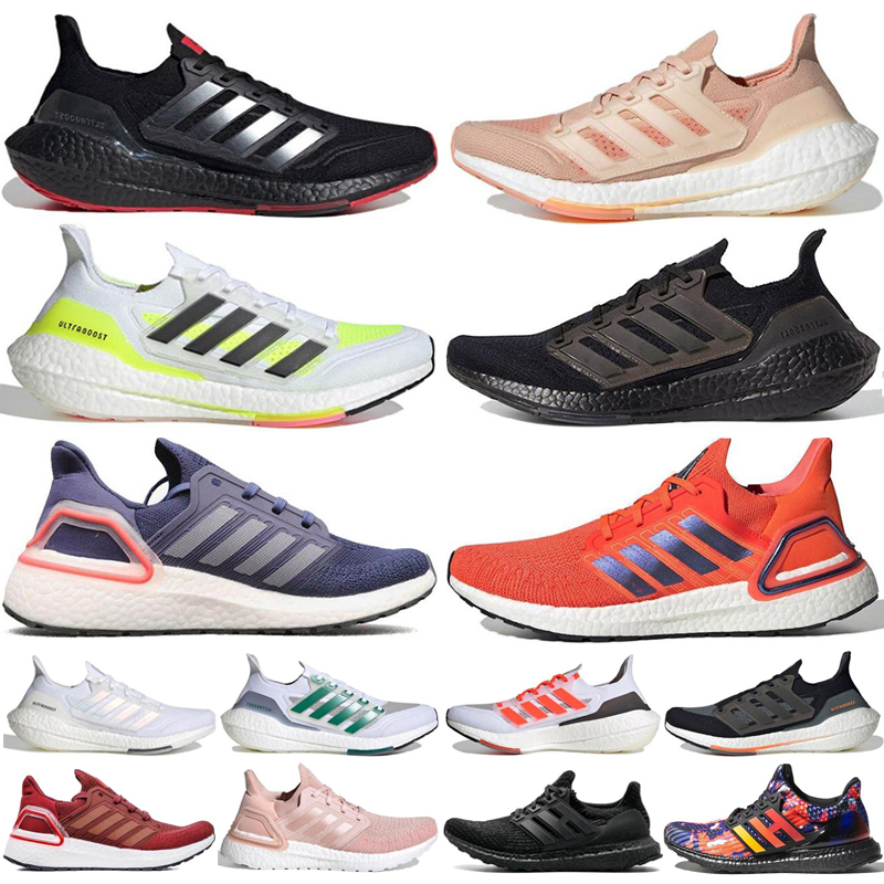 

2022 Ultraboost Running Shoes 7.0 6.0 Triple Black White Ultra Boost 4.0 Night Flash Carbon Scarlet Solar Yellow Walker Bred Mens Women Trainer Sports Outdoor Sneakers, 24
